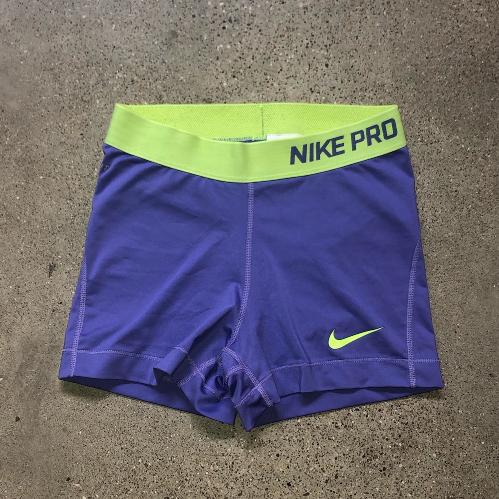 Green/Purple Nike Spandex